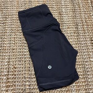 Lululemon fast and free shorts charcoal